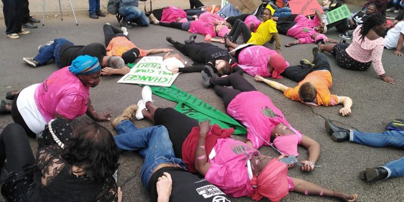 Extinction Rebellion brings climate crisis to mineral department’s doorstep